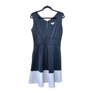 db Established 1962 Color-blocked Dress. Familiar Trend to Emma Stone &more Sz10